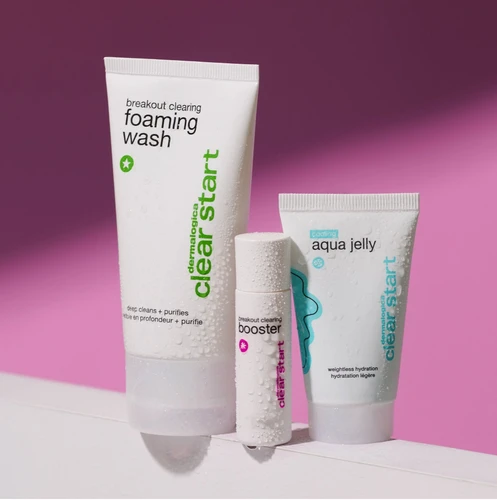 Breakout clearing skin kit professional skincare product
