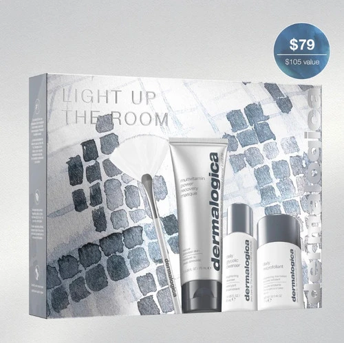 Light up the room set professional skincare product