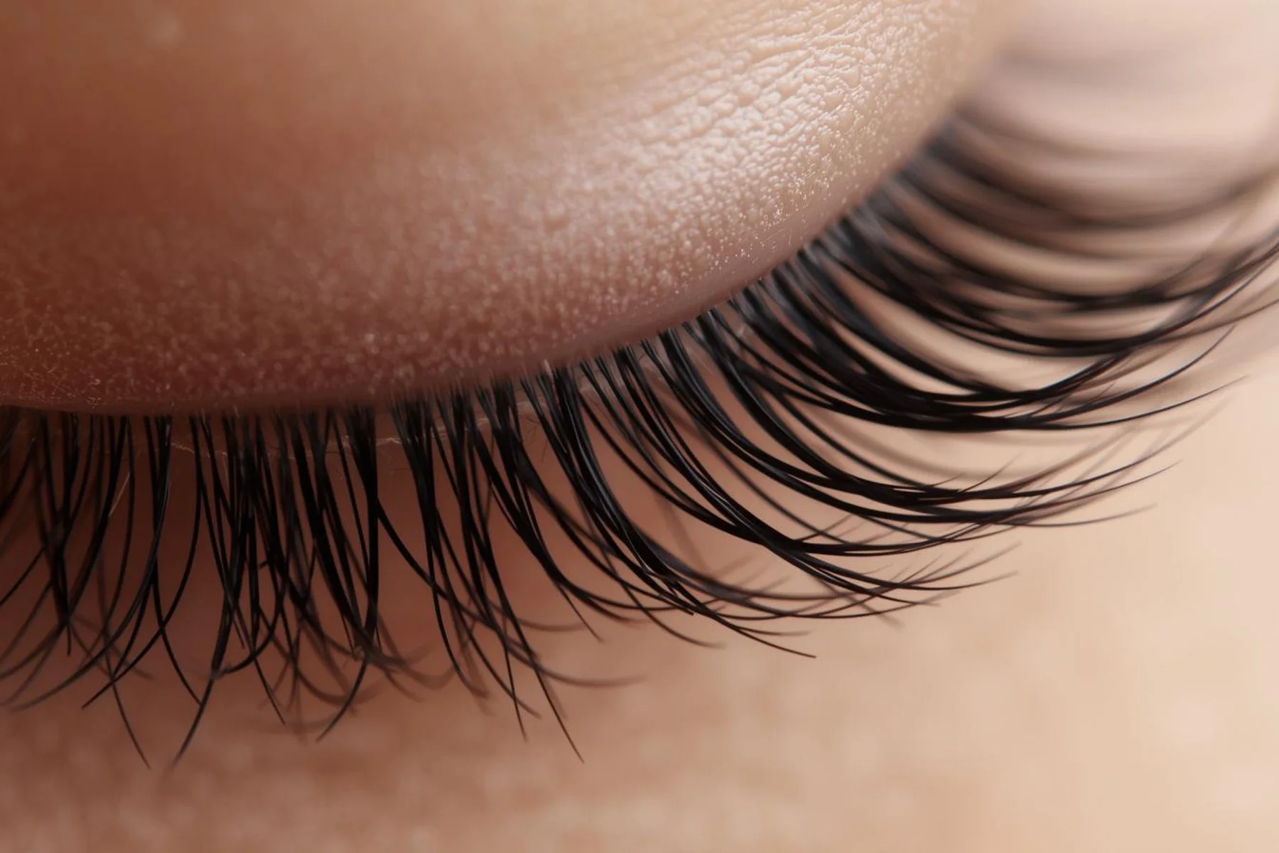 Professional brow or lash treatment imagery for Eyelash Tint